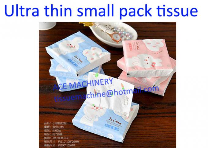 poly machine à emballer de sac de tissu facial