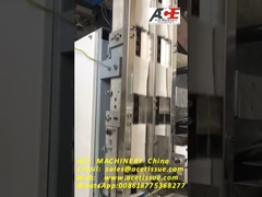 Chaîne de production de tissu de portefeuille de PLC HMI 100 sac/minute complètement automatiques