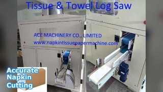 Coupeur rapide de scie à bûches pour serviettes