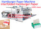 Hamburger Patty Paper Interfolder Machine For Sandwich Butter Wrap Wax Deli Paper