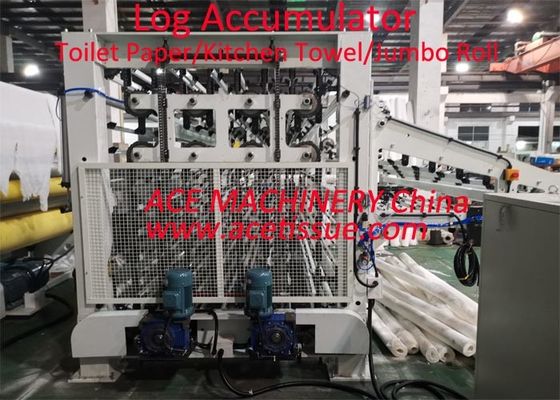 Accumulateur complètement automatique de rondin de petit pain de JRT pour des rondins du tissu 200 de petit pain enorme