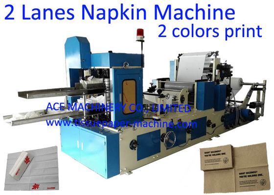 1/6 machine fois de papier de soie de soie de serviette de 30x30cm