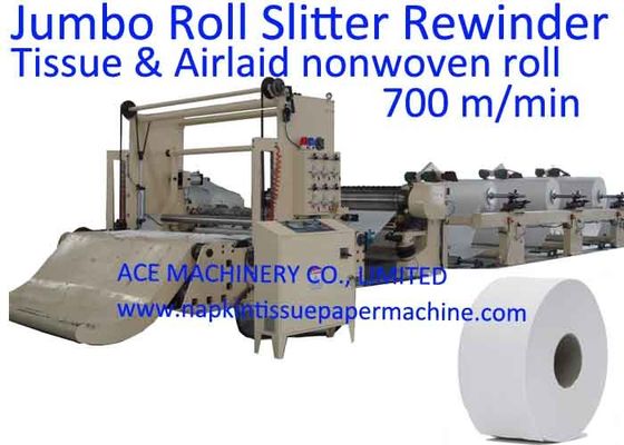 Machine complètement automatique de tissu de petit pain enorme de 2000mm pour le moulin à papier