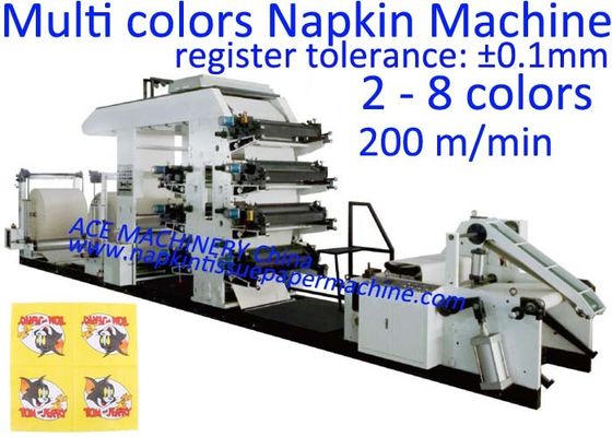 Machine d'impression de serviette avec la meilleure impression de qualité sur des serviettes de Chine