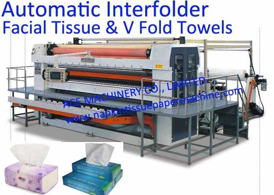 Papier de soie de soie faciale complètement automatique faisant la machine avec la machine de Logsaw