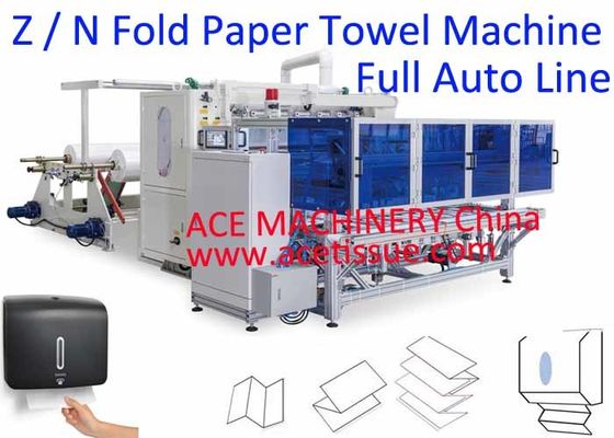 Machine automatique de serviette de papier de pli de Z avec le système de transfert automatique